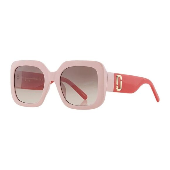 NEW MARC JACOBS SUNGLASSES PINK WOMEN EYEWEAR MARC JACOBS MARC 647/S 0C48 HA